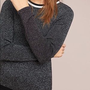 NWT Anthropologie Valeria Shine top by Moth